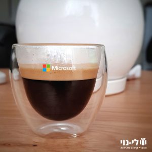 כוס אספרסו דופן כפולה