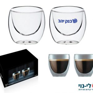 כוסות קפה דופן כפולה