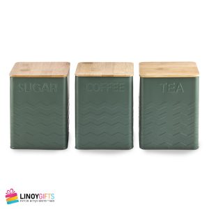סט תה קפה סוכר ירוק