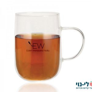 ספל זכוכית דק