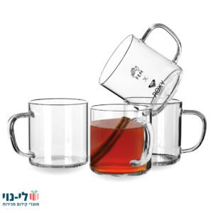 ספל זכוכית מחוסמת